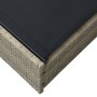 Tumbona Beige 60x200x27 cm de Ratán Poliéster de , Tumbonas - Ref: Foro24-42004127, Precio: 177,18 €, Descuento: %