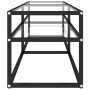 Mueble para TV vidrio templado transparente 140x40x40,5 cm de vidaXL, Muebles TV - Ref: Foro24-331714, Precio: 114,30 €, Desc...