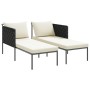 Tumbona con cojines para 2 personas color antracita 115x153x69,5 cm de acero de , Tumbonas - Ref: Foro24-42004136, Precio: 26...