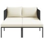 Tumbona con cojines para 2 personas color antracita 115x153x69,5 cm de acero de , Tumbonas - Ref: Foro24-42004136, Precio: 26...