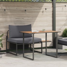Conjunto de Comedor de Jardín de 2 Piezas con Asiento Individual y Cojines Antracita de , Conjuntos de jardín - Ref: Foro24-4...
