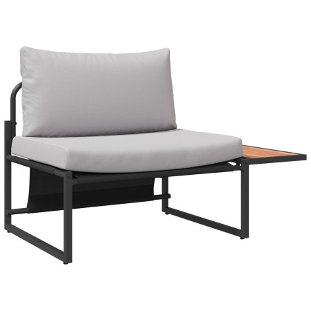 Conjunto de Comedor de Jardín de 2 Piezas Silla Individual con Cojines Gris Claro de , Conjuntos de jardín - Ref: Foro24-4200...