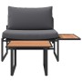 Conjunto de sofá de jardín de 2 piezas con asiento individual y cojines antracita de , Conjuntos de jardín - Ref: Foro24-4200...