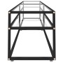 Mueble para TV vidrio templado transparente 220x40x40,5 cm de vidaXL, Muebles TV - Ref: Foro24-331730, Precio: 135,37 €, Desc...