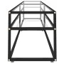 Mueble para TV vidrio templado transparente 220x40x40,5 cm de vidaXL, Muebles TV - Ref: Foro24-331730, Precio: 133,26 €, Desc...