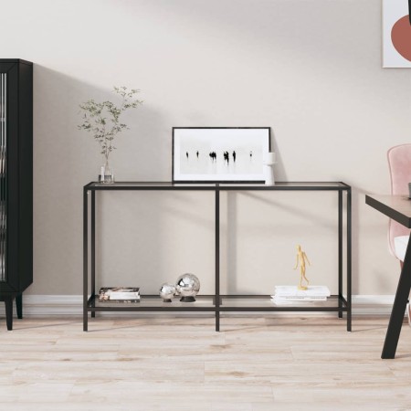 Mesa consola transparente vidrio templado 140x35x75,5 cm de vidaXL, Mesas auxiliares - Ref: Foro24-331694, Precio: 88,66 €, D...