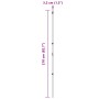 Set de Poste de Cerca Set de 7 Verde Metal de , Postes de cerca - Ref: Foro24-42004200, Precio: 71,62 €, Descuento: %