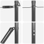 Set de postes de cercas  Set de 13 Gris Acero | Foro24.es | Tu tienda online para hogar, jardín y más Foro24.es