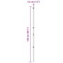 Set de postes de cercas  Set de 13 Gris Acero | Foro24.es | Tu tienda online para hogar, jardín y más Foro24.es