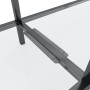 Mesa consola transparente vidrio templado 140x35x75,5 cm de vidaXL, Mesas auxiliares - Ref: Foro24-331694, Precio: 88,66 €, D...