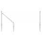 Juego de postes de cerca Conjunto de 13 Plata Acero galvanizado de , Postes de cerca - Ref: Foro24-42004267, Precio: 132,70 €...
