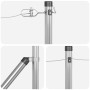 Juego de postes de cerca Conjunto de 13 Plata Acero galvanizado de , Postes de cerca - Ref: Foro24-42004267, Precio: 132,70 €...