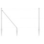 Set de Postes de Cerca  con Punta Set de 26 Plata Acero Galvanizado | Foro24.es | Tu tienda online para hogar, jardín y más Foro24.es