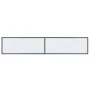 Mesa de consola vidrio templado blanco 180x35x75,5 cm de vidaXL, Mesas auxiliares - Ref: Foro24-331704, Precio: 114,77 €, Des...