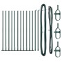 Set de postes de cerca  Set de 13 Verde Concreto, Metal | Foro24.es | Tu tienda online para hogar, jardín y más Foro24.es