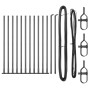 Juego de Poste de Cerca Conjunto de 13 Gris Concreto de , Postes de cerca - Ref: Foro24-42004303, Precio: 108,34 €, Descuento...
