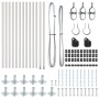 Juego de postes de cercas Set de 13 Gris Acero galvanizado de , Postes de cerca - Ref: Foro24-42004317, Precio: 97,32 €, Desc...