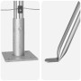 Conjunto de postes de cercado Set de 7 Plata Acero de , Postes de cerca - Ref: Foro24-42004320, Precio: 55,78 €, Descuento: %