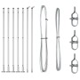 Postes para cercas con bases 7 pcs Ø32mm 88.5cm Acero galvanizado de , Postes de cerca - Ref: Foro24-42004328, Precio: 77,45 ...
