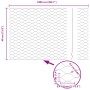 Cerca Hexagonal  Verde 0.4x10 m Acero | Foro24.es | Tu tienda online para hogar, jardín y más Foro24.es