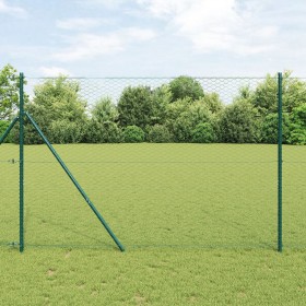 Cerca Hexagonal Verde 1.5x10 m Acero de , Paneles de vallas - Ref: Foro24-42005360, Precio: 26,96 €, Descuento: %