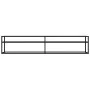 Mueble para TV vidrio templado negro 200x40x40,5 cm de vidaXL, Muebles TV - Ref: Foro24-331727, Precio: 142,42 €, Descuento: %