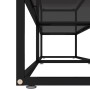 Mueble para TV vidrio templado negro 200x40x40,5 cm de vidaXL, Muebles TV - Ref: Foro24-331727, Precio: 145,89 €, Descuento: %