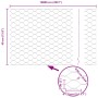 Cerca Hexagonal  Verde 0.4x100 m Acero | Foro24.es | Tu tienda online para hogar, jardín y más Foro24.es