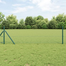 Comprar Cerca Hexagonal Verde 0.6x100 m Acero