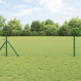 Comprar Cerca Hexagonal Verde 0.8x100 m de Acero