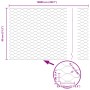 Cerca Hexagonal Verde 0.8x100 m de Acero | Foro24.es | Tu tienda online para hogar, jardín y más Foro24.es