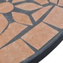 Set de mesa y sillas de jardín 3 piezas con mosaico terracota en Conjuntos de jardín | Comprar online en Foru.es
