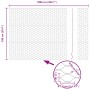 Cerca Hexagonal Gris 1x10 m Acero | Foro24.es | Tu tienda online para hogar, jardín y más Foro24.es
