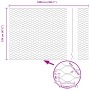 Cerca Hexagonal Gris 1.2x10 m Acero | Foro24.es | Tu tienda online para hogar, jardín y más Foro24.es
