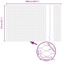 Cerca Hexagonal Gris 1.5x10 m Acero | Foro24.es | Tu tienda online para hogar, jardín y más Foro24.es