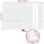 Cerca Hexagonal Gris 1.2x50 m Acero | Foro24.es | Tu tienda online para hogar, jardín y más Foro24.es