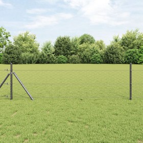Cerca Hexagonal Gris 1.2x50 m Acero de , Paneles de vallas - Ref: Foro24-42005576, Precio: 61,87 €, Descuento: %