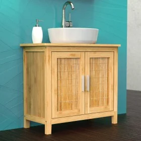 EISL Mueble de lavabo de bambú 67x28x60 cm de EISL, Tocadores de baño - Ref: Foro24-438819, Precio: 100,55 €, Descuento: %