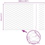 Valla Hexagonal Gris 0.8x100 m Acero de , Paneles de vallas - Ref: Foro24-42005604, Precio: 74,17 €, Descuento: -5%%