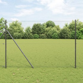 Comprar Cerca Hexagonal Gris 1.5x100 m Acero