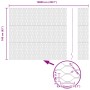 Cerca Hexagonal Gris 1,6x100 m Acero | Foro24.es | Tu tienda online para hogar, jardín y más Foro24.es