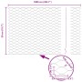 Cerca Hexagonal 0.5x10 m Acero Galvanizado | Foro24.es | Tu tienda online para hogar, jardín y más Foro24.es