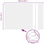 Valla Hexagonal 1.5x10 m de Acero Galvanizado de , Paneles de vallas - Ref: Foro24-42005656, Precio: 26,15 €, Descuento: %