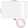 Cerca Hexagonal 1.4x25 m Acero Galvanizado de , Paneles de vallas - Ref: Foro24-42005689, Precio: 67,13 €, Descuento: %