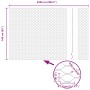 Cerca Hexagonal 1.6x25 m Acero Galvanizado de , Paneles de vallas - Ref: Foro24-42005700, Precio: 42,87 €, Descuento: -5%%