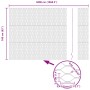 Cerca Hexagonal 1.6x50 m Acero Galvanizado de , Paneles de vallas - Ref: Foro24-42005735, Precio: 83,91 €, Descuento: -5%%