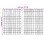 Cercos de Madera 400x125 cm de , Paneles de vallas - Ref: Foro24-42006508, Precio: 87,17 €, Descuento: %
