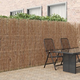 VidaXL Cerca de Madera de 400x180 cm de , Paneles de vallas - Ref: Foro24-42006516, Precio: 267,24 €, Descuento: %