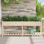 Macetero de jardín con estante 203x53x76 cm de madera maciza de abeto de , Maceteros y jardineras - Ref: Foro24-42006569, Pre...