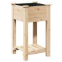 Plantador de Jardín  con Estante 45x45x76 cm Madera Sólida de Pino | Foro24.es | Tu tienda online para hogar, jardín y más Foro24.es